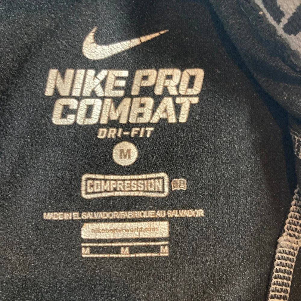 Nike Pro Combat Dri-FIT Compression Tights Mens Medium Black Leggings Base Layer